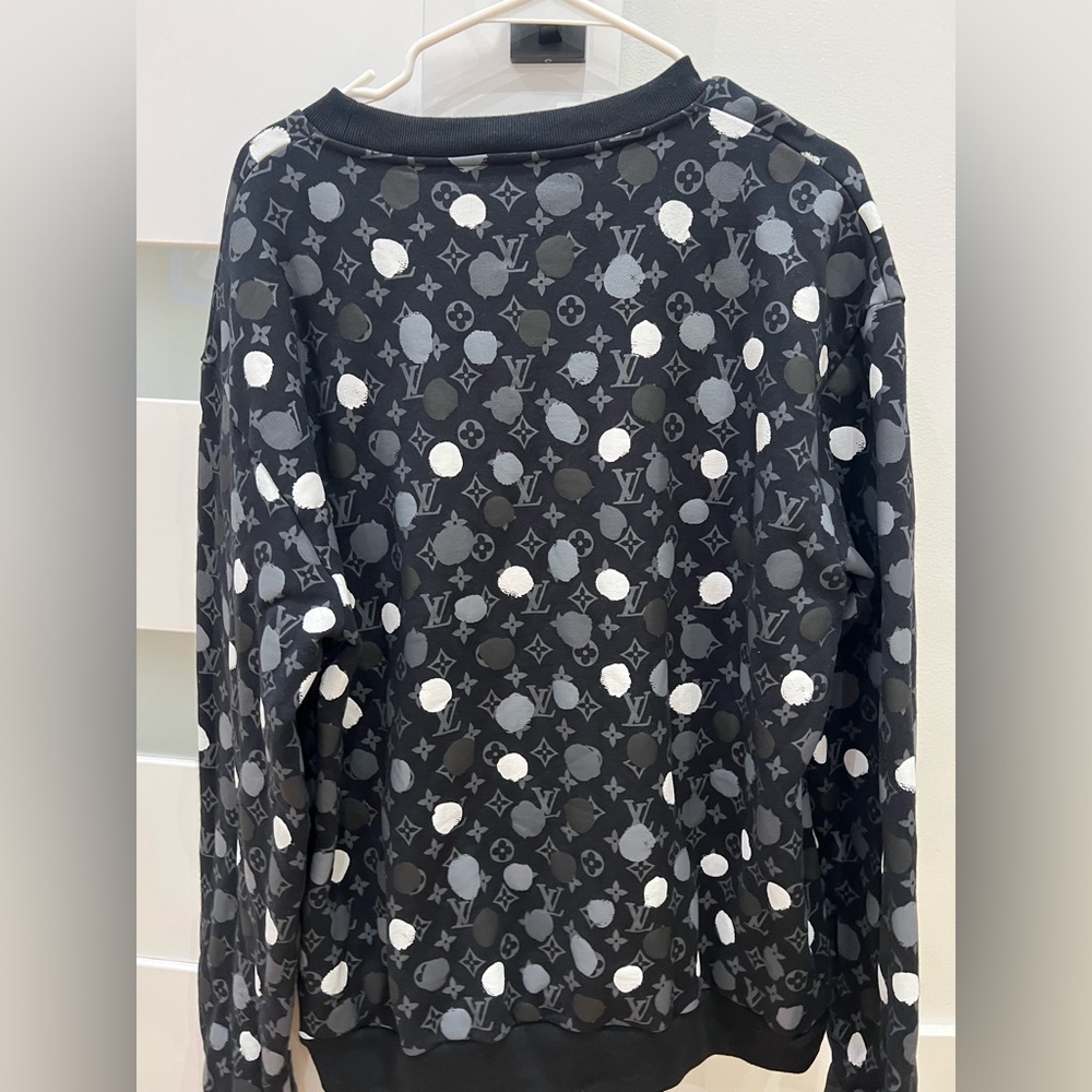 Louis Vuitton x Yayoi Kusama Infinity Dots Printed Crewneck Black